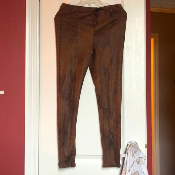 Nwot Free people soft legging pants xs 2 studs - Picture 1 of 3